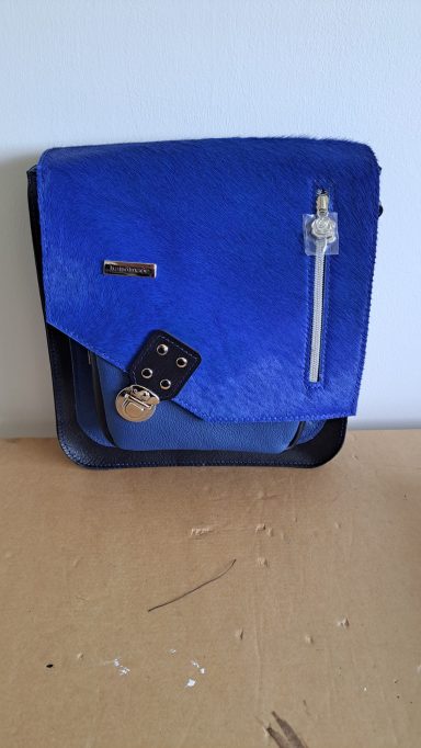 Jeronimore Hair On Hide Blue